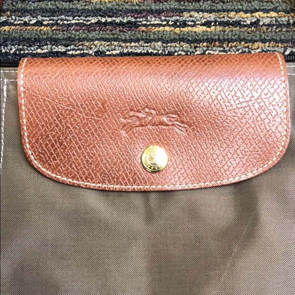 Brown Longchamp Tote Bag - Picture 3 of 5